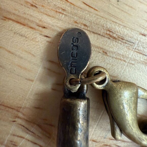 Chicos Vintage Faux Baroque Pearl Necklace & Earrings Set, Grandma Pearlcore - Picture 7 of 12